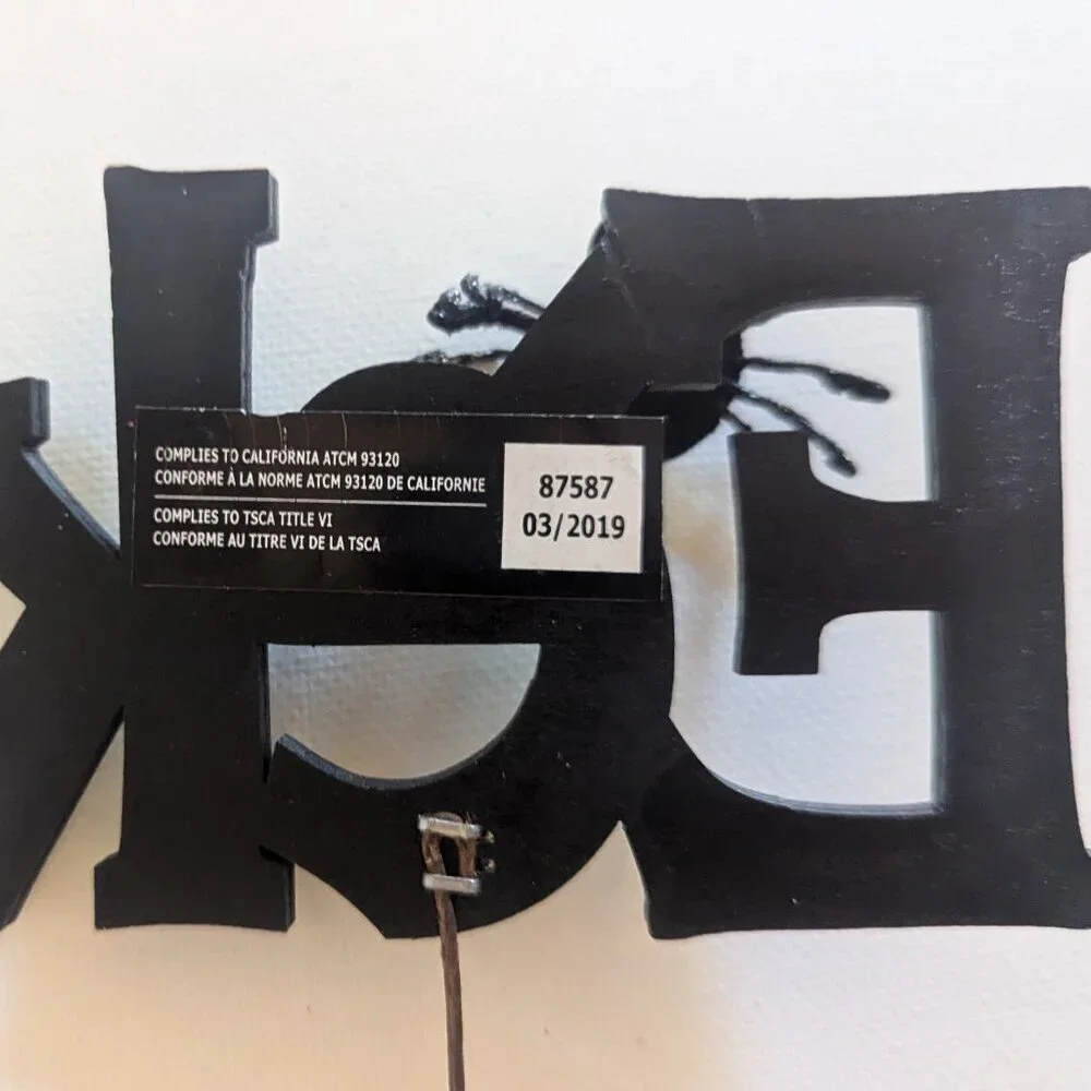 NWT Eek Spider Glow in the Dark Floral Pick Ashland Halloween Decor Goth GITD
